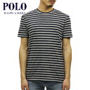 【ポイント10倍 6/1 0:00〜6/1 23:59】 ポロ ラルフローレン POLO RALPH LAUREN 正規品 メンズ ボーダー半袖Tシャツ STRIPE CREW NECK TEE 父の日 プレゼント ラッピング(4)