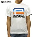 リバーサル Tシャツ メンズ 正規販売店 REVERSAL rvddw 半袖Tシャツ ドライTシャツ RETRO FUTURE BIG MARK DRY TEE rv19aw038 WHITE