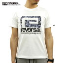 o[T TVc K̔X REVERSAL rvddw TVc N[lbN S MINAMO BIG MARK COTTON TEE rv20ss001 WHITE