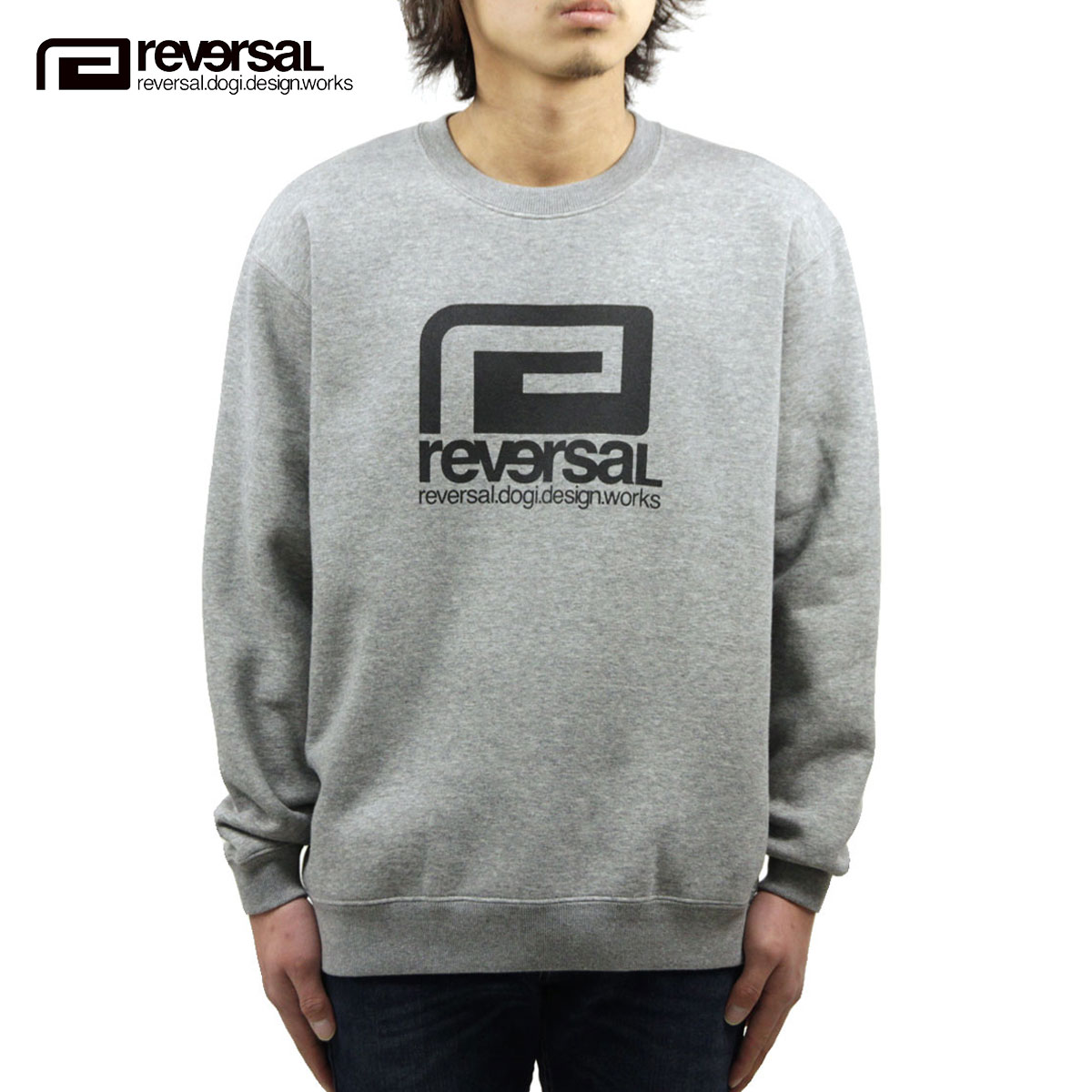 С å  Ź REVERSAL rvddw ȥ졼ʡ BASIC BIG MARK SWEATSHIRT r...