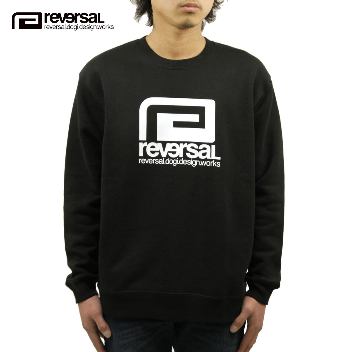 С å  Ź REVERSAL rvddw ȥ졼ʡ BASIC BIG MARK SWEATSHIRT r...