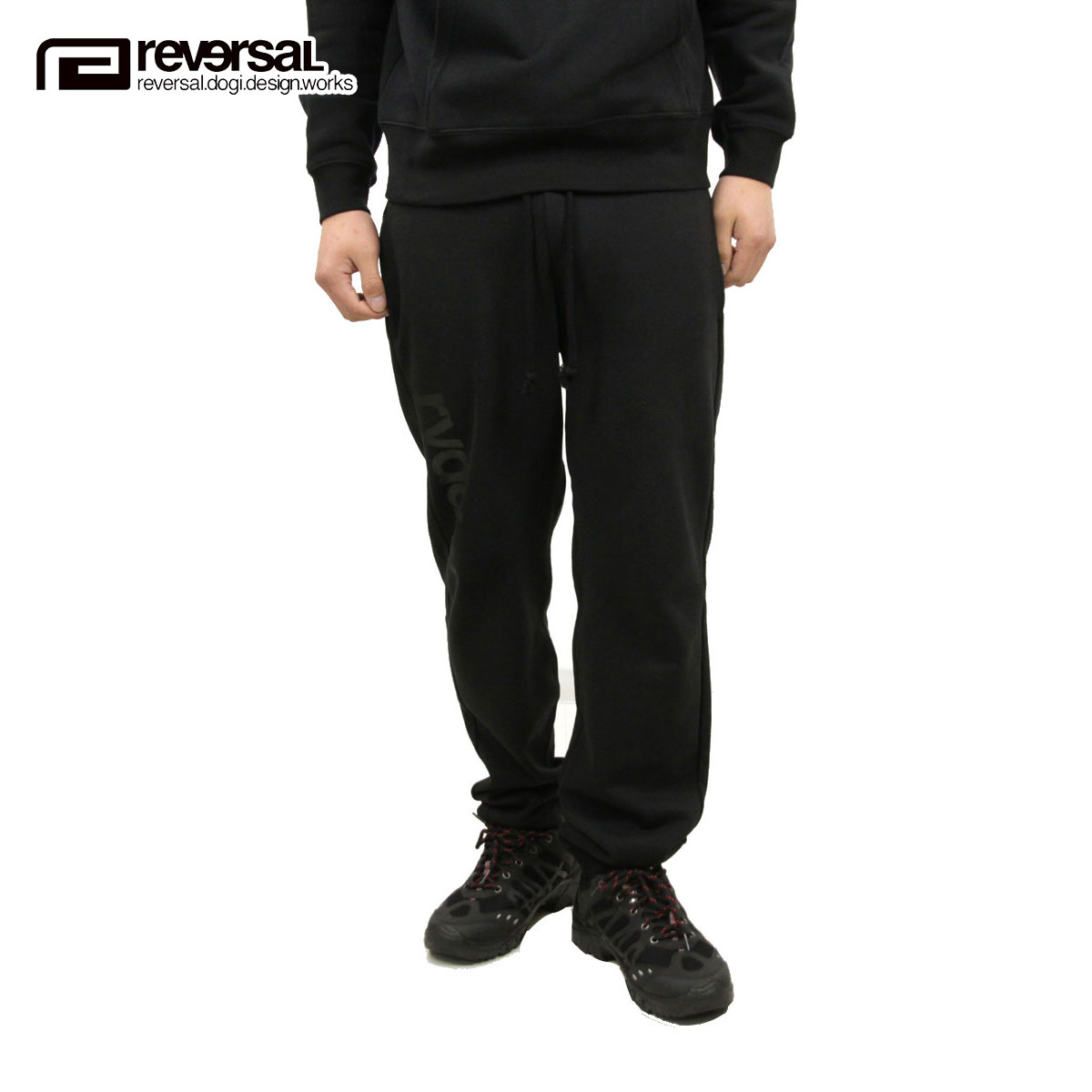  リバーサル スウェットパンツ メンズ 正規販売店 REVERSAL ボトムス rvddw LIGHTWEIGHT SWEATPANTS rvbs040 BLACK