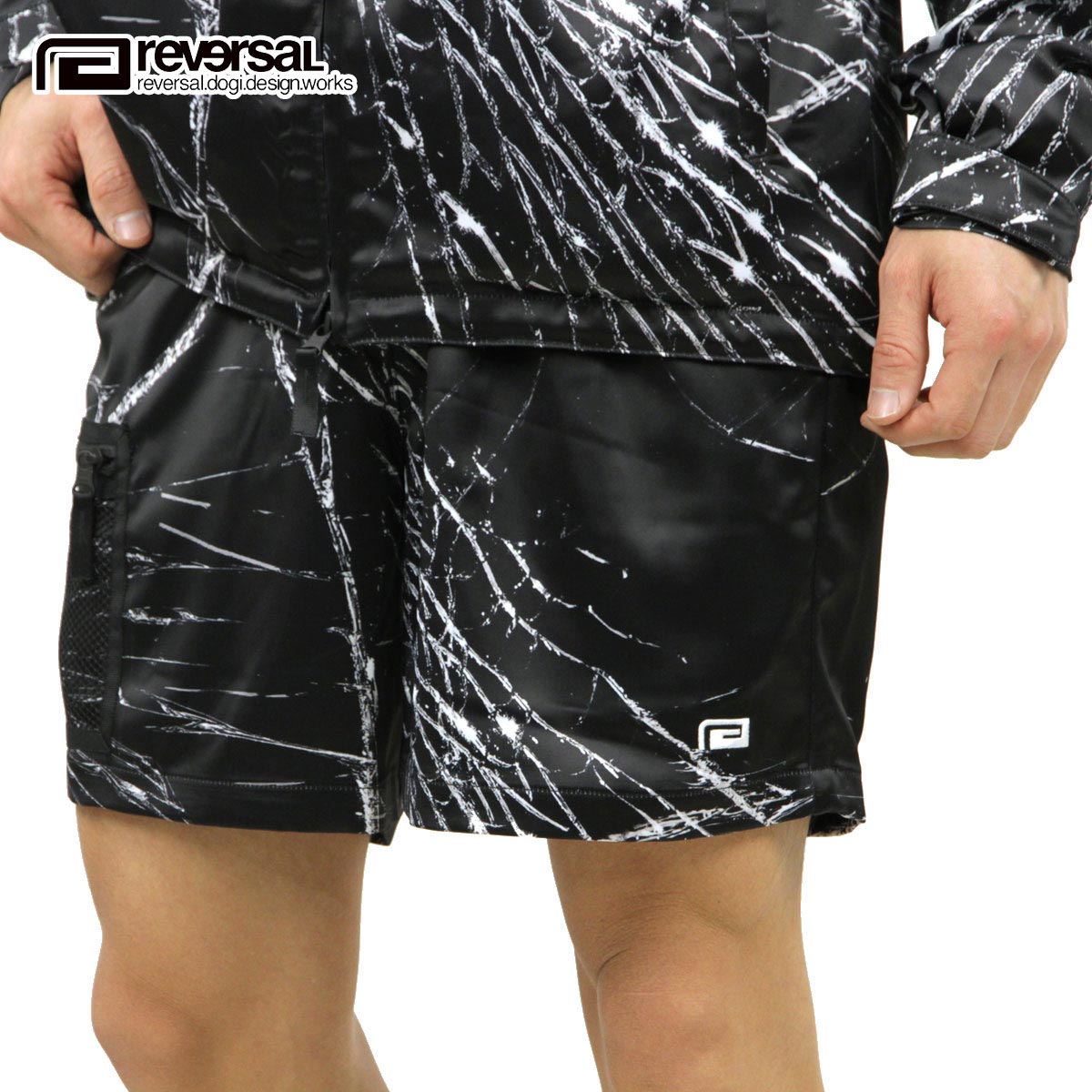 С ϡեѥ  Ź REVERSAL rvddw ܥȥॹ 饤ߥ󥰥硼 եȥ硼 BREAK THROUGH CLIMBING SHORTS rv21ss501 BLACK