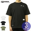 リバーサル Tシャツ メンズ 正規販売店 REVERSAL クルーネック 半袖Tシャツ コットンTシャツ ビッグシルエット COTTON MVS 20XX BIG SILHOUETTE TEE rv21aw002