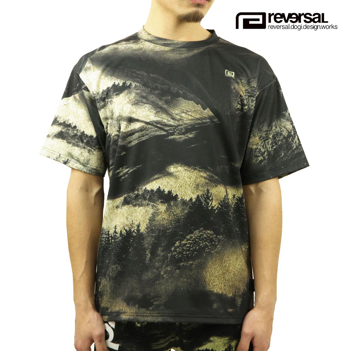 リバーサル Tシャツ メンズ 正規販売店 REVERSAL rvddw ビッグシルエット 半袖Tシャツ PES MVS BIG SILHOUETTE TEE RV22AW052B CONTROL