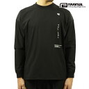 リバーサル スウェット メンズ 正規販売店 REVERSAL rvddw トレーナー 4WAY STRETCH LONG SLEEVE RV22AW153 BLACK