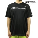 リバーサル メンズ Tシャツ 正規販売店 REVERSAL NEWERA ニューエラ コラボ 半袖Tシャツ nr_3.0_3.5/PA SS TECH TEE rvner031 BLACK