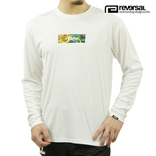 リバーサル メンズ ロンT 正規販売店 REVERSAL ロゴ ドライTシャツ 長袖Tシャツ SUN FLOWER rvddw BOX LOGO DRY LONG SLEEVE rv23ss153 WHITE リバーサル メンズ ロンT 正規販売店 REVERSAL ロゴ ドライTシャツ 長袖Tシャツ SUN FLOWER rvddw BOX LOGO DRY LONG SLEEVE rv23ss153 WHITE