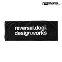 o[T Y fB[X ^I K̔X REVERSAL X|[^I S BLACK LOGO SPORTS TOWEL rvbs058 BK BLACK