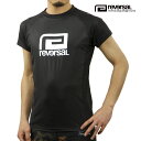 リバーサル メンズ ラッシュガード 正規販売店 REVERSAL 半袖 スポーツウェア ロゴ BASIC BIG MARK RASH GUARD rvbs055...