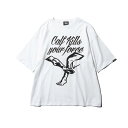 \񏤕i 5ח\ o[T Y TVc K̔X REVERSAL N[lbN I[o[TCY CALF KILLS OVER SIZE TEE RV24SS005-WH WHITE