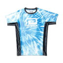 予約商品 6月頃入荷予定 リバーサル メンズ ラッシュガード 正規販売店 REVERSAL タイダイ 半袖 クルーネック TIE DYE SHORT RASH ...