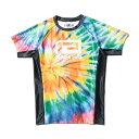 予約商品 6月頃入荷予定 リバーサル メンズ ラッシュガード 正規販売店 REVERSAL タイダイ 半袖 クルーネック TIE DYE SHORT RASH ...