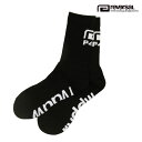 リバーサル メンズ レディース 靴下 正規販売店 REVERSAL ロゴ クルーソックス MMA WORD MIDDLE SOCKS ブラック rv25ss701-BK BLACK