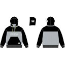 予約商品 10月頃入荷予定 リバーサル メンズ パーカー 正規販売店 REVERSAL スウェット アノラック フーディー HEAVY PILE SWEAT ANORAK HOODIE ブラック rv25aw305-BKGY BLACK GREY