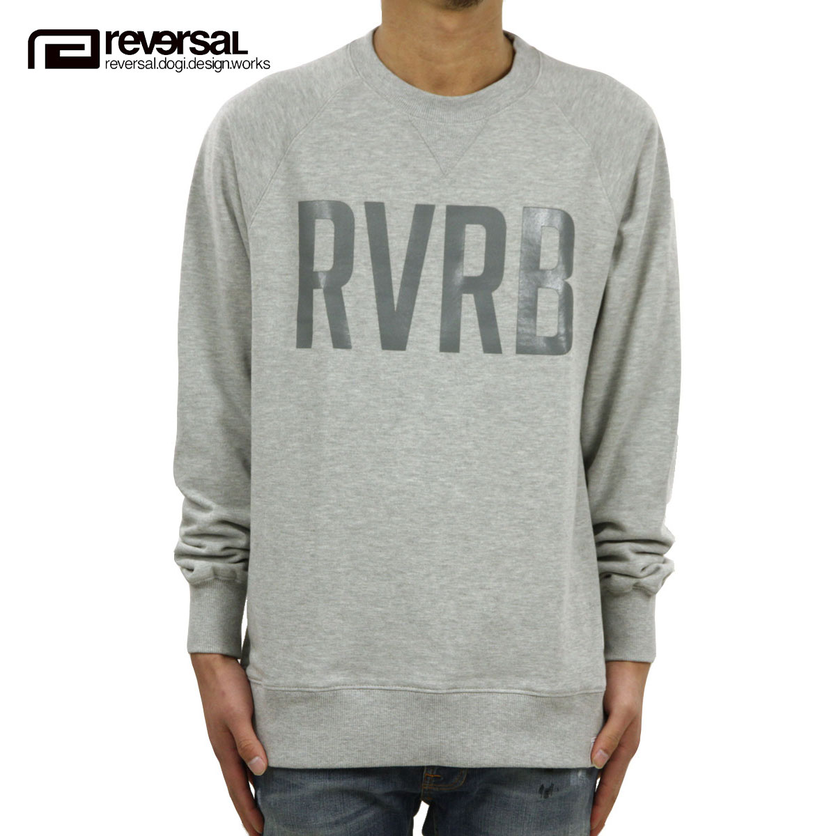 リバーサル スウェット メンズ 正規販売店 REVERSAL rvddw トレーナー RVRB SWEAT CREW NECK rvsf16aw005 SURF...