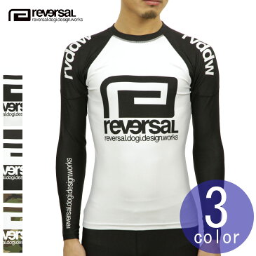 リバーサル REVERSAL 正規販売店 メンズ BIG MARKプリント 長袖ラッシュガード BASIC rvddw LONG RASH GUARD rvbs017