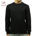 ロスコ ロンT メンズ 正規品 ROTHCO 長袖Tシャツ ROTHCO THERMAL KNIT UNDERWEAR TOP BLACK 63632