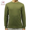 XR T Y Ki ROTHCO TVc ROTHCO THERMAL KNIT UNDERWEAR TOP OLIVE DRAB 6440