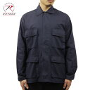 ロスコ BDUシャツ メンズ 正規品 ROTHCO BDUジャケット ワークシャツ ROTHCO RIP-STOP BDU SHIRT NAVY BLUE 8803