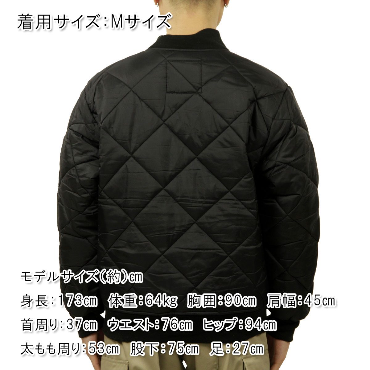 ロスコ MA-1 メンズ 正規品 ROTHCO キルティングジャケット アウター ROTHCO DIAMOND NYLON QUILTED FLIGHT JACKET BLACK 7230