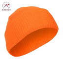 ロスコ ニット帽 メンズ レディース 正規品 ROTHCO ワッチキャップ ビーニー 帽子 ROTHCO ACRYLIC WATCH CAP ORANGE 54...