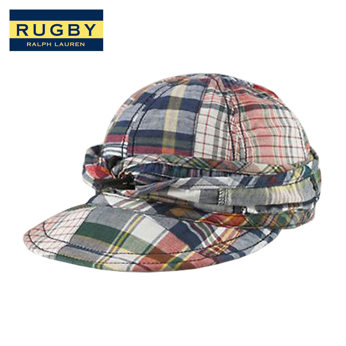 ラルフローレン ラグビー RUGBY RALPH LAUREN 正規品 帽子 キャップ Madras Utility Cap D40S50