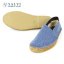 サルヴィ SALVI 正規販売店 シューズ エスパドリーユ ESPADRILLE SHOES エスパドリーユ シューズ 44-2 TEJANO BLUE