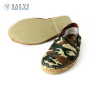 サルヴィ SALVI シューズ 正規販売店 エスパドリーユ ESPADRILLE SHOES エスパドリーユ シューズ 44-17 CAMUF