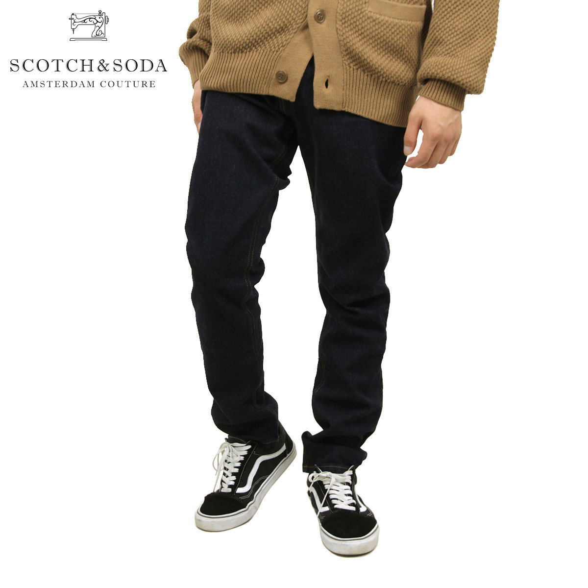 スコッチアンドソーダ ジーンズ メンズ 正規販売店 SCOTCH＆SODA ジーパン Skim - Touchdown Stretch 100734 5F D00S20 父の日 プレゼント ラッピング