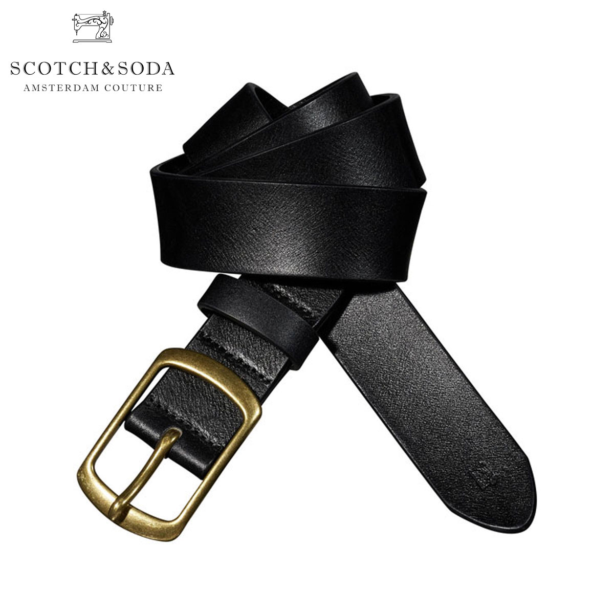 20%OFFクーポンセール  スコッチアンドソーダ SCOTCH＆SODA 正規販売店 ベルト Classic belt in leather quality 101841 08 D00S20