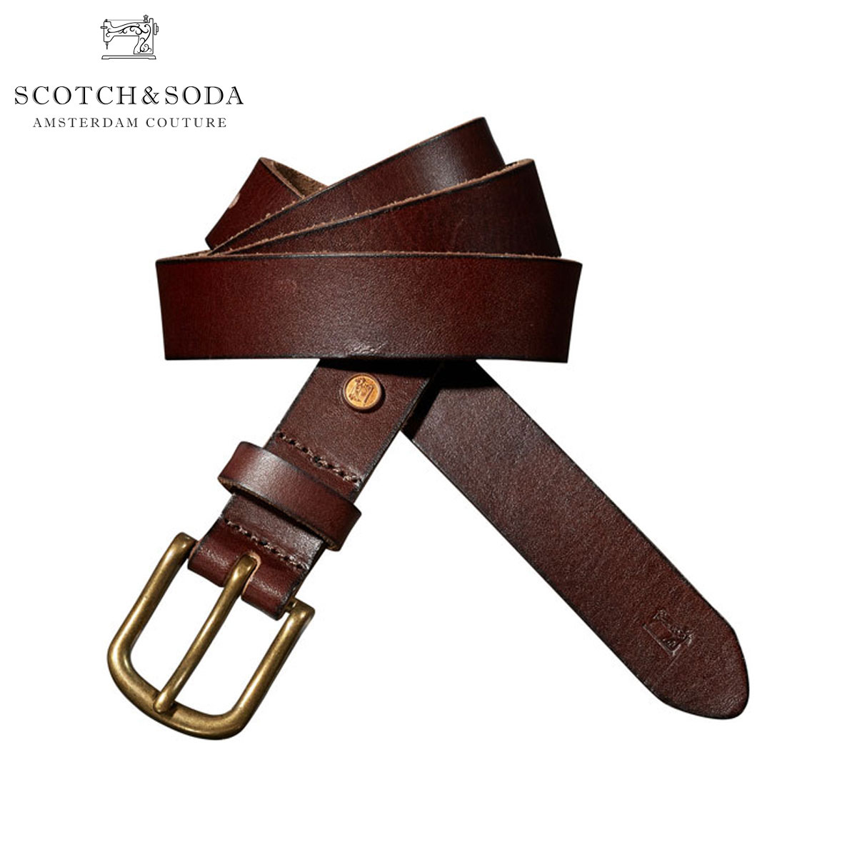 åɥ SCOTCHSODA Ź ٥ Chic dress belt in leather quality 10...