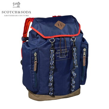 【販売期間 4/30 10:00〜5/02 09:59】 スコッチアンドソーダ バッグ 正規販売店 SCOTCH＆SODA Rucksack in nylon quality 101787 18 D00S20