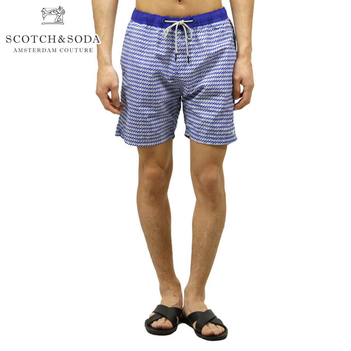 20%OFFクーポンセール 【利用期間 5/9 20:00～5/16 1:59】 スコッチアンドソーダ SCOTCH＆SODA 正規販売店 メンズ スイムパンツ MEDIUM LENGTH COLOURFUL SWIM SHORT 136687 0218 COMBO B