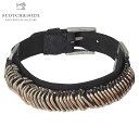 XRb`Ah\[_ SCOTCHSODA K̔X uXbg LEATHER VARIOUS BRACELETS 136679 0219 COMBO C D00S15