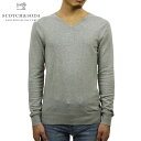 スコッチアンドソーダ セーター メンズ 正規販売店 SCOTCH＆SODA Vネックセーター BASIC CLASSIC COTTON V-NECK PULL 124894 970 75400 GREY D