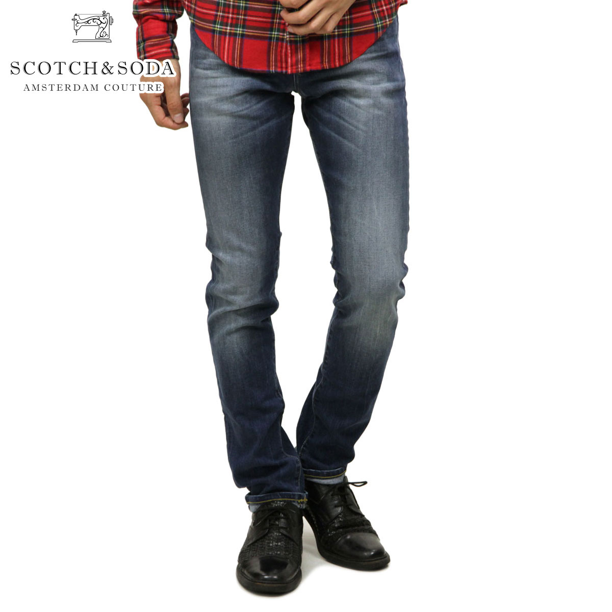 10%OFFクーポンセール 【利用期間 5/9 20:00～5/16 1:59】 スコッチアンドソーダ SCOTCH＆SODA 正規販売店 メンズ スリムデニムパンツ RALSTON SLIM BLAUW SUGAR DENIM JEANS 133850 78 65505 BLAUW SUGAR DARK D