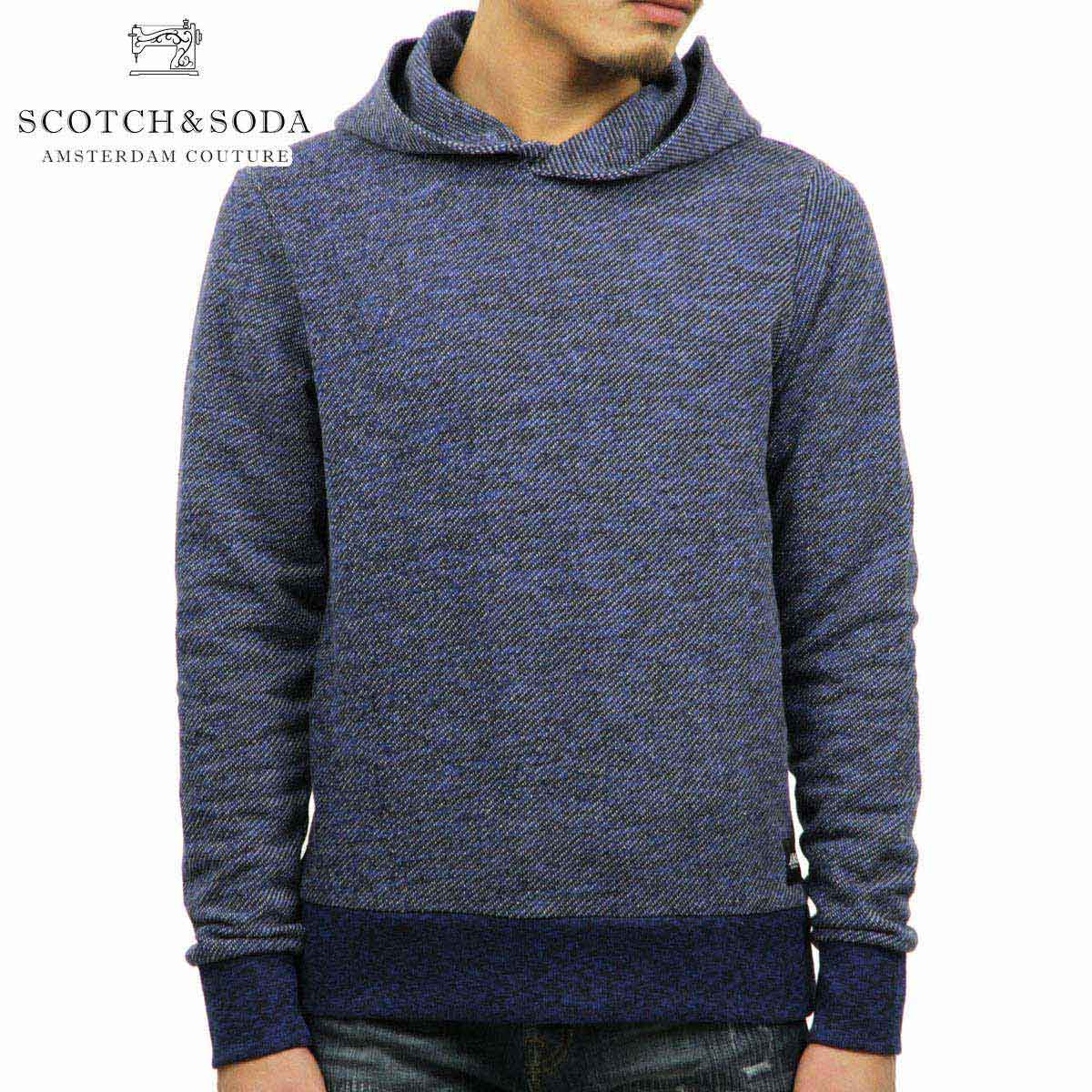  スコッチアンドソーダ SCOTCH＆SODA 正規販売店 メンズ 無地 プルオーバーパーカー CLASSIC MULTICOLOUR MELANGE HOODIE 148951 0222 COMBO F 父の日 プレゼント ラッピング