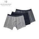 スコッチアンドソーダ ボクサーパンツ メンズ 正規販売店 SCOTCH&SODA 下着 3枚組 BASIC NOS - UNDERWEAR BOXER SHOR...