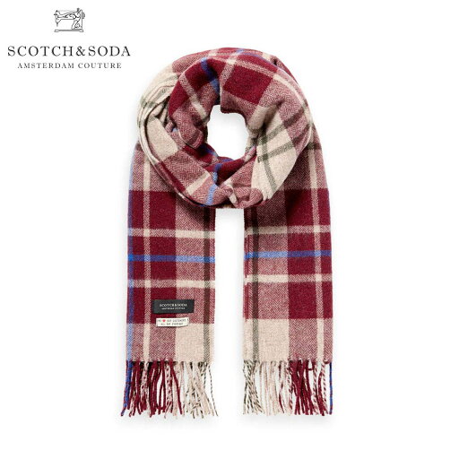 スコッチアンドソーダ マフラー 正規販売店 SCOTCH&SODA CLASSIC WOOL-BLEND WOVEN CHECK SCARF COMBO B 152855 88415 19 スコッチアンドソーダ マフラー 正規販売店 SCOTCH&SODA CLASSIC WOOL-BLEND WOVEN CHECK SCARF COMBO B 152855 88415 19