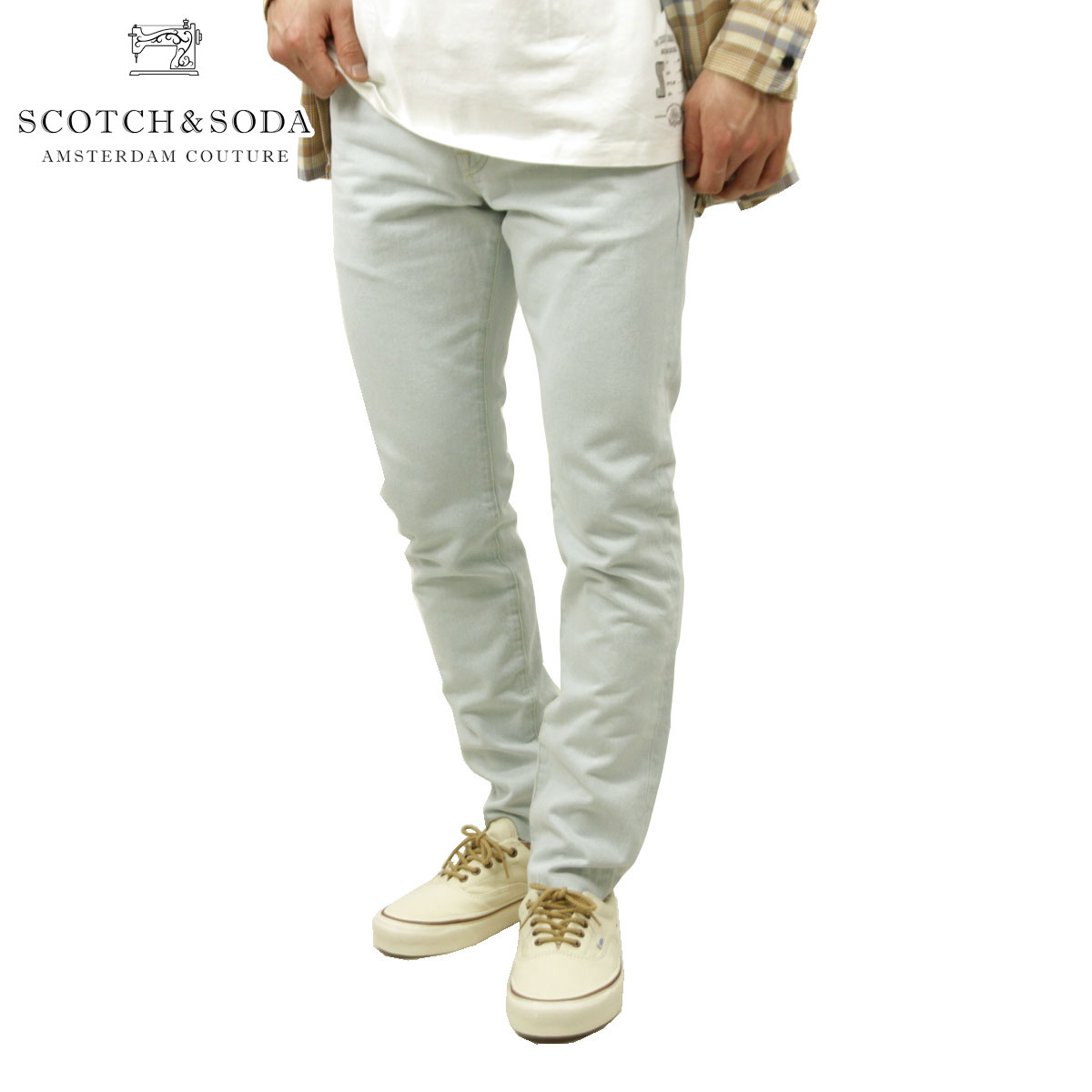 楽天ブランド品セレクトショップ MIXONスコッチアンドソーダ デニム メンズ 正規販売店 SCOTCH＆SODA ジーンズ RALSTON CROPPED ORGANIC COTTON DENIM JEANS 159633 4067 35508 60 SPRING