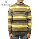 スコッチアンドソーダ セーター メンズ 正規販売店 SCOTCH＆SODA ニット クルーネック セーター ボーダー柄 MELANGE STRIPED CREWNECK PULLOVER SWEATER COMBO B 164013 0218 45414 39