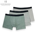 スコッチアンドソーダ ボクサーパンツ メンズ 正規販売店 SCOTCH＆SODA 下着 アンダーウェア 3枚組 CLASSIC 3-PACK JERSEY BOXER SHORT D COMBO A 162416 0217 49906 59