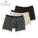 スコッチアンドソーダ ボクサーパンツ メンズ 正規販売店 SCOTCH＆SODA 下着 アンダーウェア 3枚組 CLASSIC JERSEY BOXER SHORTS 3 PACK COMBO E 164143 0221 49901 09