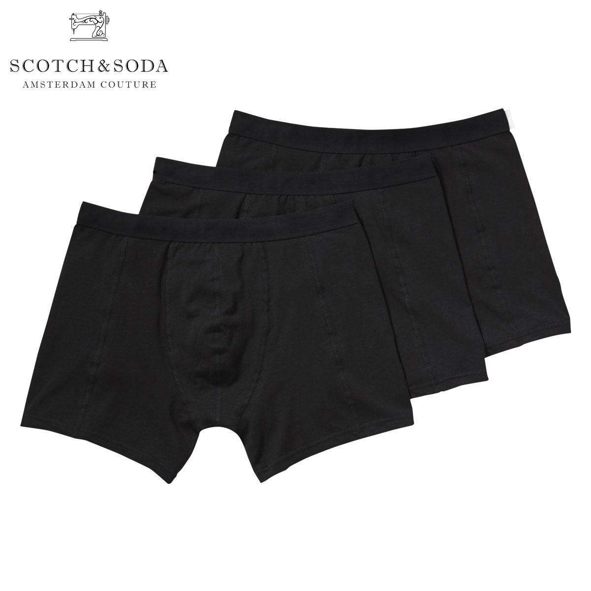 スコッチアンドソーダ 下着 メンズ 正規販売店 SCOTCH＆SODA ボクサーパンツ アンダーウェア 3枚組 BOXER PANTS UNDERWEAR 3 PACK 168611 0220 59908 08 COMBO D