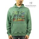 XRb`Ah\[_ p[J[ Y K̔X SCOTCH&SODA vg vI[o[p[J[ XEFbgp[J[ GARMENT-DYED GRAPHIC HOODIE PREPPY GREEN D 167221 4859 63812 54