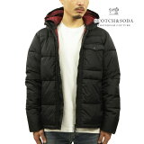 åɥ ѥե㥱å  Ź SCOTCH&SODA  㥱å HOODED PUFFER JACKET BLACK 169101 0008 61804 08