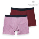 XRb`Ah\[_ {NT[pc Y K̔X SCOTCH&SODA  A_[EFA 2g 2-PACK CLASSIC STRETCH- JERSEY BOXERSHORTS COMBO A 169432 0217 68501 90