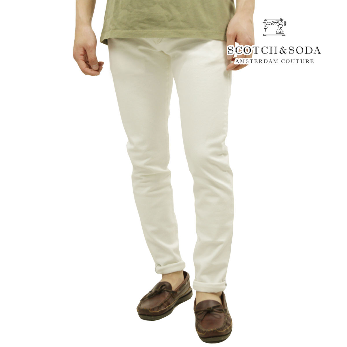 スコッチアンドソーダ メンズ ジーンズ 正規販売店 SCOTCH＆SODA デニム ジーパン ボトムス BASIC THE RALSTON REGULAR SLIM FIT ORGANIC COTTON JEANS 171938 5307 75561 00 KEPCOOL