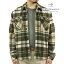 åɥ  ĥ㥱å Ź SCOTCHSODA  㥱å å BRUSHED WOOL-BLEND CHECKED OVERSHIRT 174111 6481 81824 59 GREEN CHECK